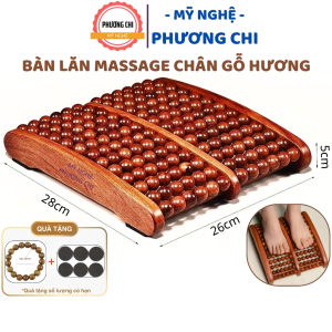 Bàn Lăn Massage Chân Bằng Gỗ Hương Tự Nhiên Bấm Huyệt Thư Giãn Hiệu Quả | Mỹ Nghệ Phương Chi