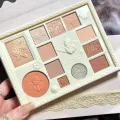 MUGE LEEN 12 Color Eyeshadow Palette Pearlescent Matte Waterproof Lace Earth Milk Tea Color Long Lasting Makeup. 