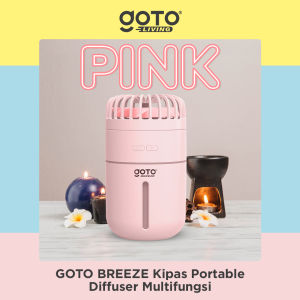 Goto Breeze Kipas Angin Pendingin Kecil Mini Fan Air Cooler Portable