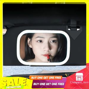 Vanity Mirror for Car – Dimmable LED Adjustable Brightness Clip-On Installation