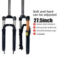 27.5 inches Bike MTB Fork Shock absorbing front fork metal. 