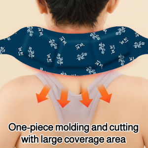 Steam Hot Compress Soothing Dual Action Warming Herbal Extract Neck Patch/Neck Warming Patch/Steam Heat Patch/Wormwood Neck Care/Relieve Stiff Neck/Neck Pain Relief