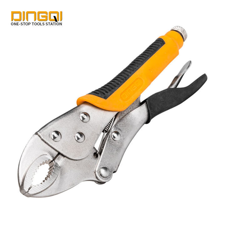 HeavyDuty Curved Jaw Locking Plier 8" Inches Adjustable Pliers Vise