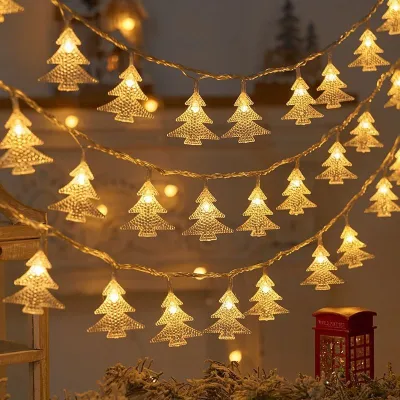 Christmas String Lights LED USB or Battery Style For Holiday Hanging Fairy Light Indoor Decoration Lamp
