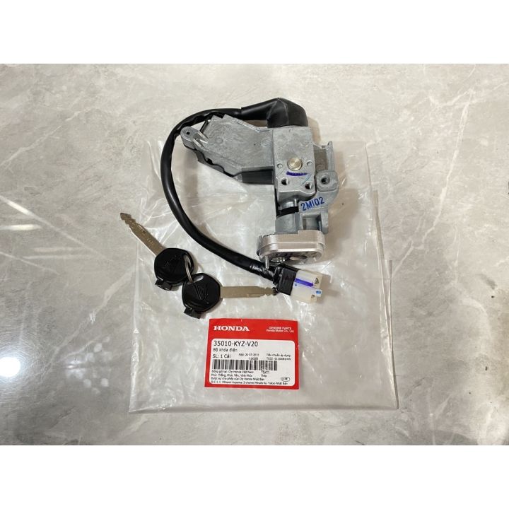 Bộ khóa điện | ổ khóa Future 125 FI chính hãng Honda (35010-KYZ-V20 ...