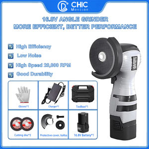 3 INCH Cordless Angle Grinder Professional Original Industrial Angle Grinder Cutting Portable Polisher Home DIY Cutter Multifunctional Mini Angle Grinder