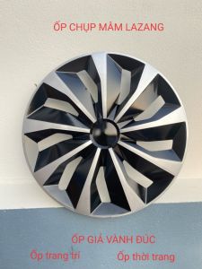 Bộ ốp CHỤP mâm lazang 16 inch phụ tùng ô tô ốp R16 ốp chụp bánh xe