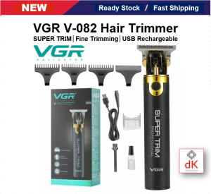 VGR V082 Hair Trimmer USB Rechargeable Hair Clipper Super Trim Hair Cutter