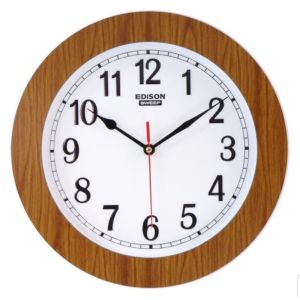 Jam Dinding Edison Sweep ES 330 KY T11 Timbul Diameter 330mm 33cm