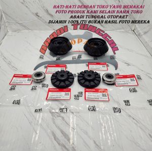KARET SUPORT SUPOT SHOCK + TATAKAN DANBEARING SHOCK BRIO MOBILIO FREED JAZZ RS HRV BRV 1SET 6PCS