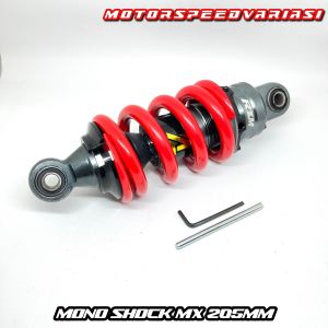 Shock belakang jupiter mx new ukuran 200mm monoshok mx new stelan