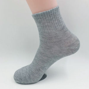 Classic Men Socks Solid Color Breathable Men Bussiness Socks Casual Anti-slip Socks Comfortable Cotton Ankle Socks Sport Socks