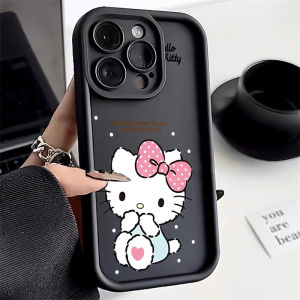 Compatible with iphone 14 Pro Max Phone Case The cat with the bow 12 13 14 15 11 Pro Max Casing silicone xr xs Max 7 Plus 8 Plus