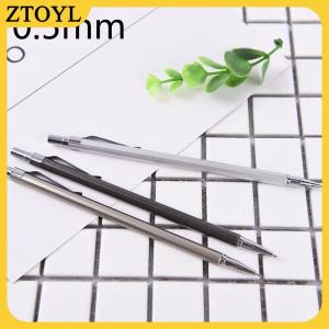 ZTOYL  Bút Chì cơ tự động bằng kim loại 0.5/0.7mm dụng cụ vẽ viết ở trường