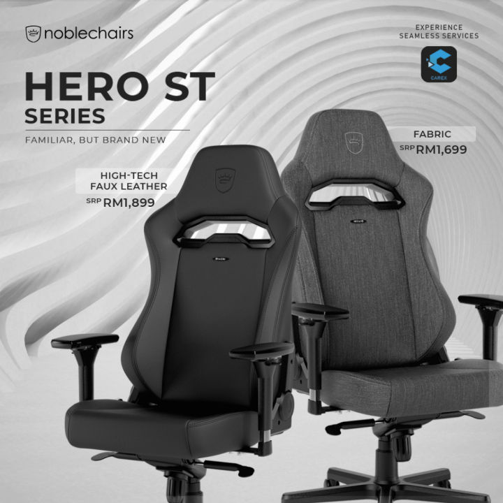 noblechairs HERO ST Series BLACK EDITION TX ANTHRACITE