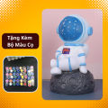 Tô màu tượng Phi Hành Gia- Bộ tô tượng thạch cao size lớn tặng kèm cọ vã và màu acrylic. 