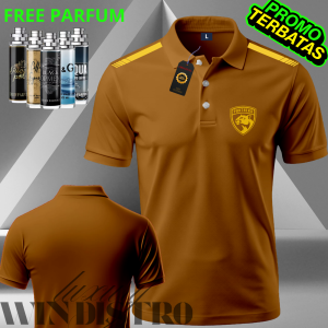 PROMO COD Beli 1 Dapat Parfum Kaos Distro Kaos Kerah Pather logo Lengan Pendek Pria Dewasa