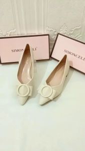 Simoncelli Sepatu Import Wanita 2121-B Sepatu Kantoran