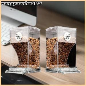 [WYH Store] COD Large Capacity Bird Feeder Box Anti-Splash Bird Food Dispenser Durable Parrot Feeding Box For Small Medium Birds