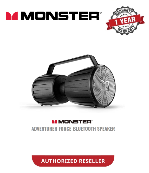 Monster adventurer weatherproof bluetooth hot sale speaker