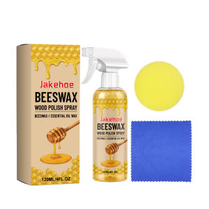 Jakehoe Beeswax Wood Polishing Spray Daily Maintenance Wooden Furniture Cleaning Scratch Polishing Renovator