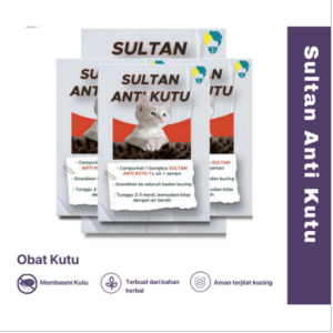 Serbuk Anti Kutu Obat Anti Kutu DOR Serbuk Kucing