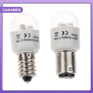 【CANAMEK】 Bóng đèn LED may Ba15d E14 Đèn Chiếu Sáng 0.5W Máy may gia đình