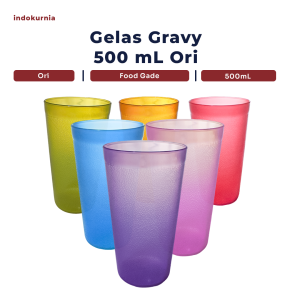 Indokurnia Gelas Gravy 500 mL Ori
