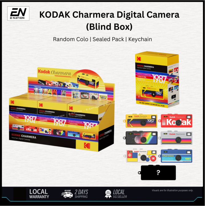 KODAK Charmera Digital Camera Keychain Blind Box | BLIND BOX Mini ...