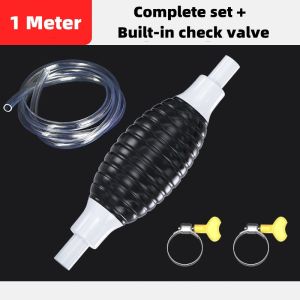 High-Quality Manual Gasoline Oil Fuel Transfer Pump for Car Truck Motorcycle - Durable Hose with Check Valve - New