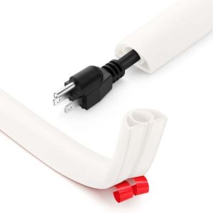 1M Kabel Protector Dinding Cover Penutup Kabel Pvc Elindung Kabel Cover Kabel Dinding Cable Duct