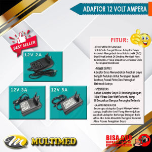 Adaptor 12 Volt 2A-3A-4A