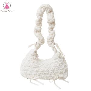 【HOT】Women Puffer Tote Bag Soft Stylish Underarm Bag Large Capacity Fashion Shoulder Bag Puffy Hobo Bag Bubble Shoulder Purse