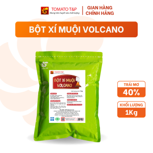 Bột Xí Muội Volcano dùng để lắc khoai lang chấm trái cây pha chế trà dâu - Gói 1Kg - Tomato T&P