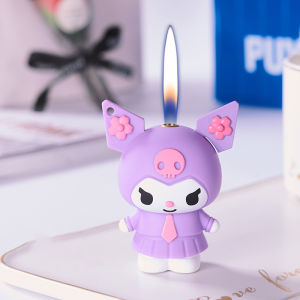 (SHOP BÁN SỈ) Bật Lửa Hoạt Hình Kuromi Có Dây Đeo - Xài Gas