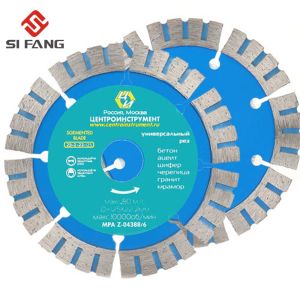 SI FANG 5 Inch Diamond Saw Blade 125×20mm Dry/Wet Professional Slotting Cutting Disc for Angle Grinder Concrete Marble Brick Granite Tile Quartz Stone