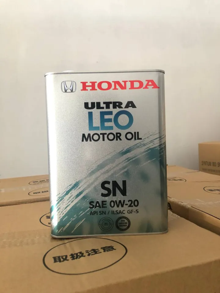 Honda Ultra LEO Engine Oil 0W20 0W-20 4L Made In Japan +