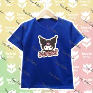 Baju/Kaos Atasan Anak Perempuan TREND KARTUN KUROMI UMUR 1-10 TAHUN
