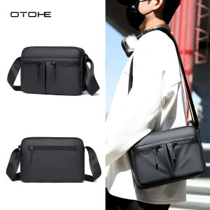 OTOHE Mens Shoulder Bag Casual Cross Body Bag Fashion Messenger Bag Waterproof Phone Bag Travel Bag Business Bag Large Capacity Lightweight Bag Leisure Sport Street Bag for College Student