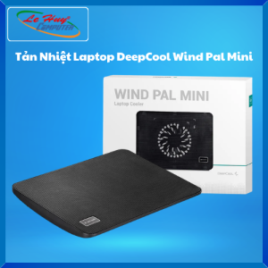 Đế Tản Nhiệt Laptop DeepCool U Pal/ Wind Pal Mini (Bảo Hành 12 Tháng) - Hàng Chính Hãng