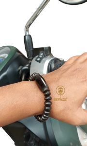 Gelang Kayu Galih Kelor Hitam Kombinasi Plat Terbaru - Bracelets