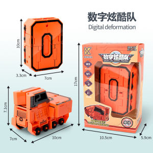SIZE ĐẠI - Đồ chơi lắp ghép lắp ráp Robot từ số 0-9 - Bộ số biến hình - Robot biến hình từ những con số - Hàng chuẩn