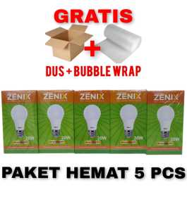 Lampu LED Putih LED PREMIUM 5W 8W 10W 12W 16W 20W Bohlam LED PAKET 5 PCS LAMPU
