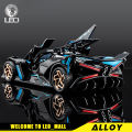 LEO 1:32 Bugatti Bolide Supercar  โมเดลรถอัลลอย,สำหรับเด็กของเล่นสำหรับเด็กผู้ชายของเล่นรถเด็ก. 