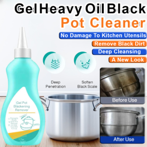 Multifunction Pot Bottom Cleaner Deep Cleaning Removes Black Scale Cookware Polisher Gel Pot Bottom Black Remover