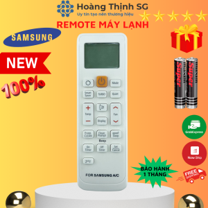 Điều khiển điều hòa Samsung Inverter DB93-14195F remote máy lạnh Samsung - tặng kèm pin