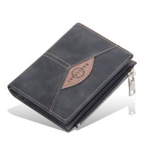 BAELLERRY DR071 DOMPET UANG LIPAT TEBAL PRIA MINIMALIS ADA TEMPAT KOIN