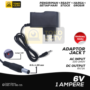 Adaptor 6 Volt 1 Ampere