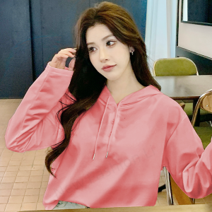 เสื้อฮู๊ดแขนยาว สเวตเตอร์ ไสตล์เกาหลี ใส่ได้ทุกฤดู ผ้านิ่ม ไม่ร้อน ใส่สบาย มี4สีให้เลือก มีครบทุกไซส์ ใส่ได้ทุกรุ่น สินค้าอยู่ในไทย พร้อมส่ง