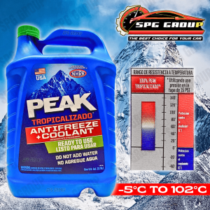 PEAK USA GREEN ANTIFREEZE COOLANT TROPICALIZADO MITSUBISHI MAZDA SUZUKI SUBARU PROTON INFINITI NISSAN HYUNDAI KIA HYBRID